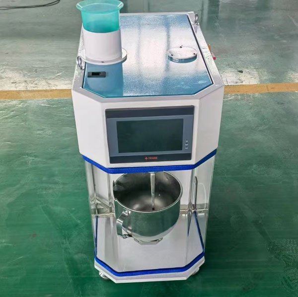 Novo tipo LCD touch screen cimento mortar misturador