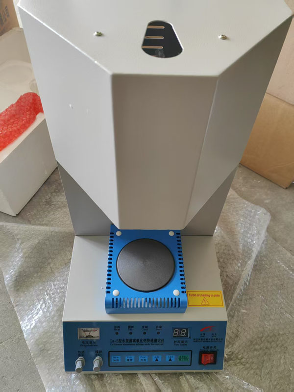  Laboratório Testador de Óxido de Cálcio Livre de Cimento