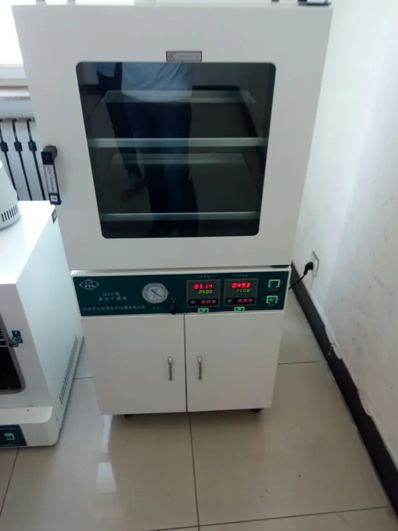 Forno de secagem a vácuo com bomba de vácuo