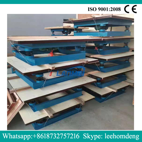 Mesa vibradora do molde do concreto do laboratório