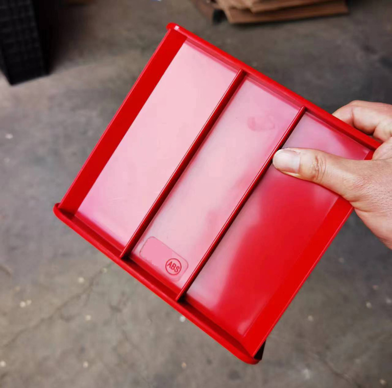 150mm 150mm 150mm ABS molde de cubo de concreto plástico para laboratório