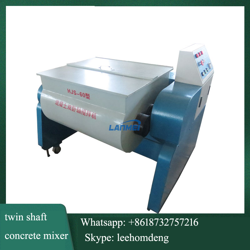 Mixer de concreto elétrico estacionário de laboratório