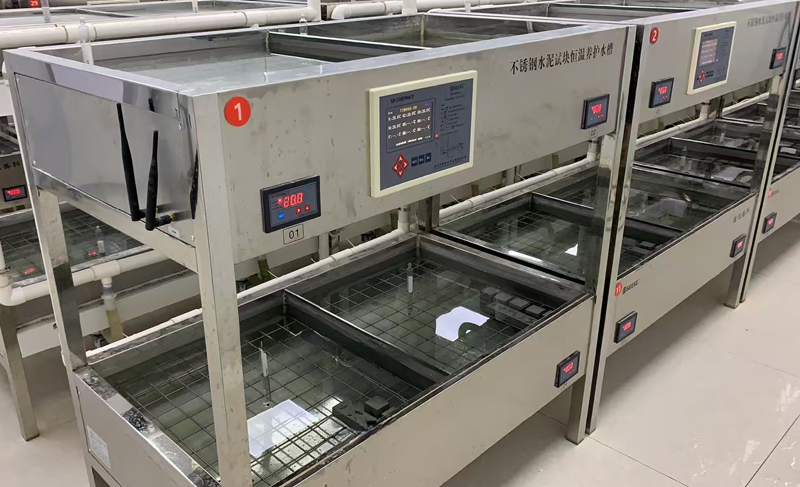 laboratório aço inoxidável cimento curando banho de água tanque