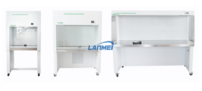 Gabinete de fluxo laminar de fluxo de ar vertical e horizontal