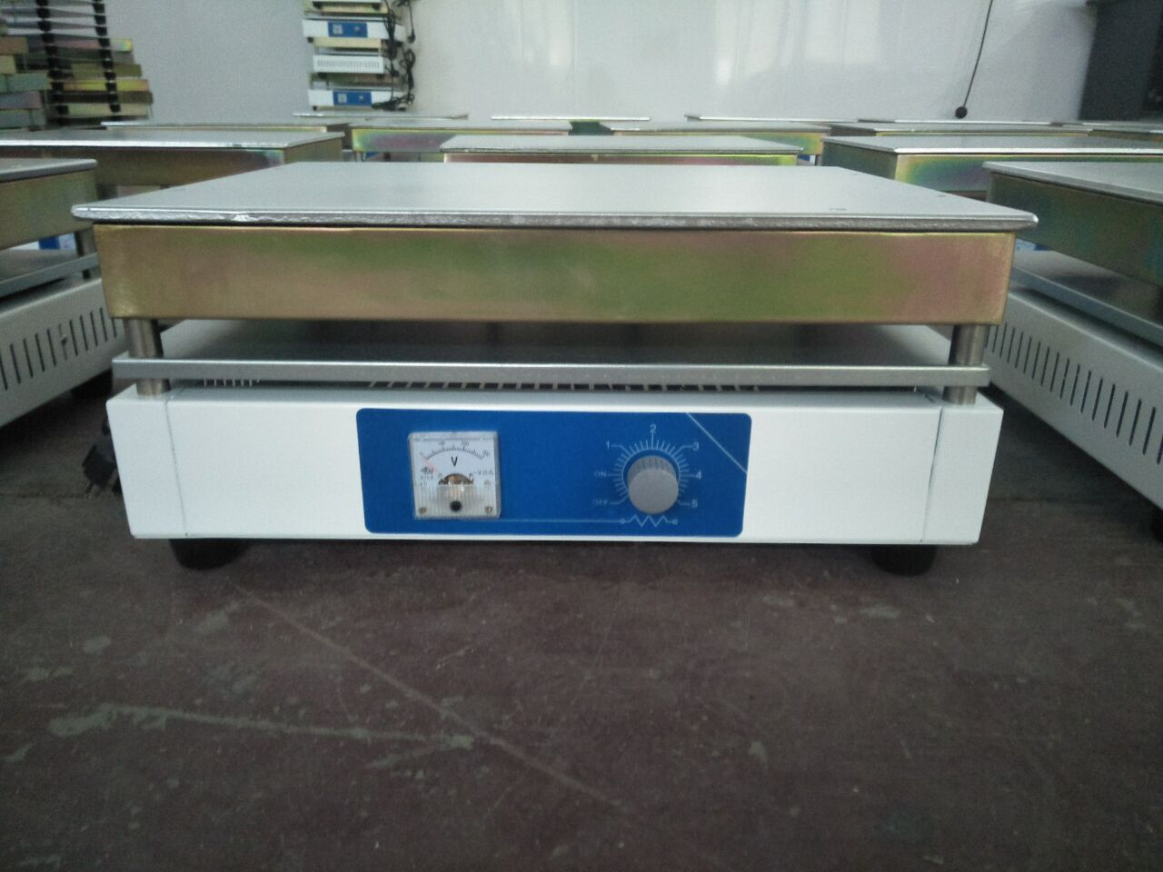 Placa de aquecimento de laboratório para aquecimento