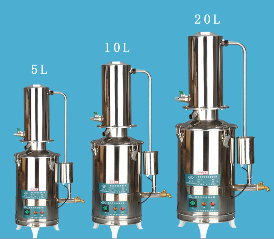máquina destiladora de água elétrica de laboratório