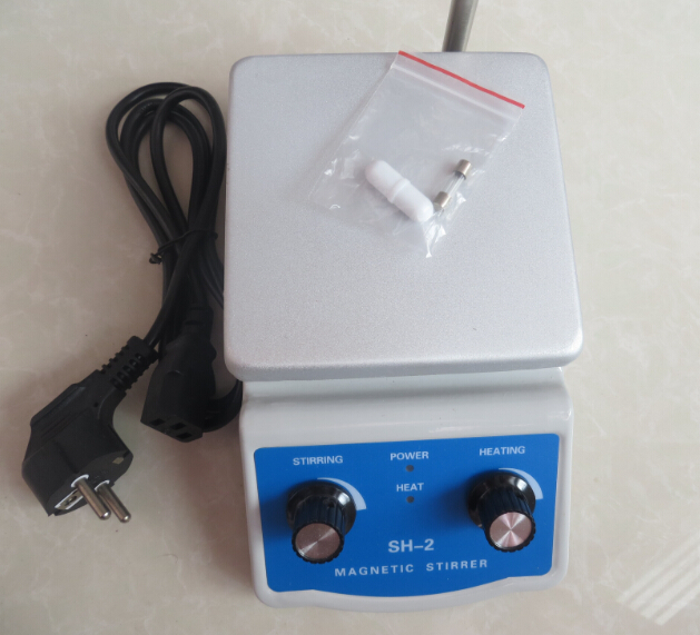 Agitator magnético com placa quente