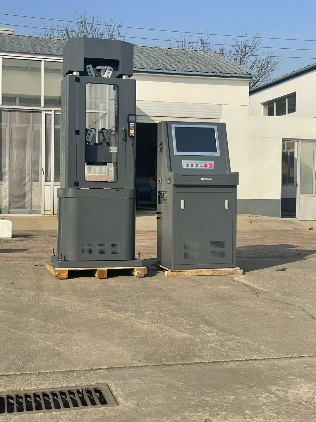 Máquina de teste universal servo hidráulica