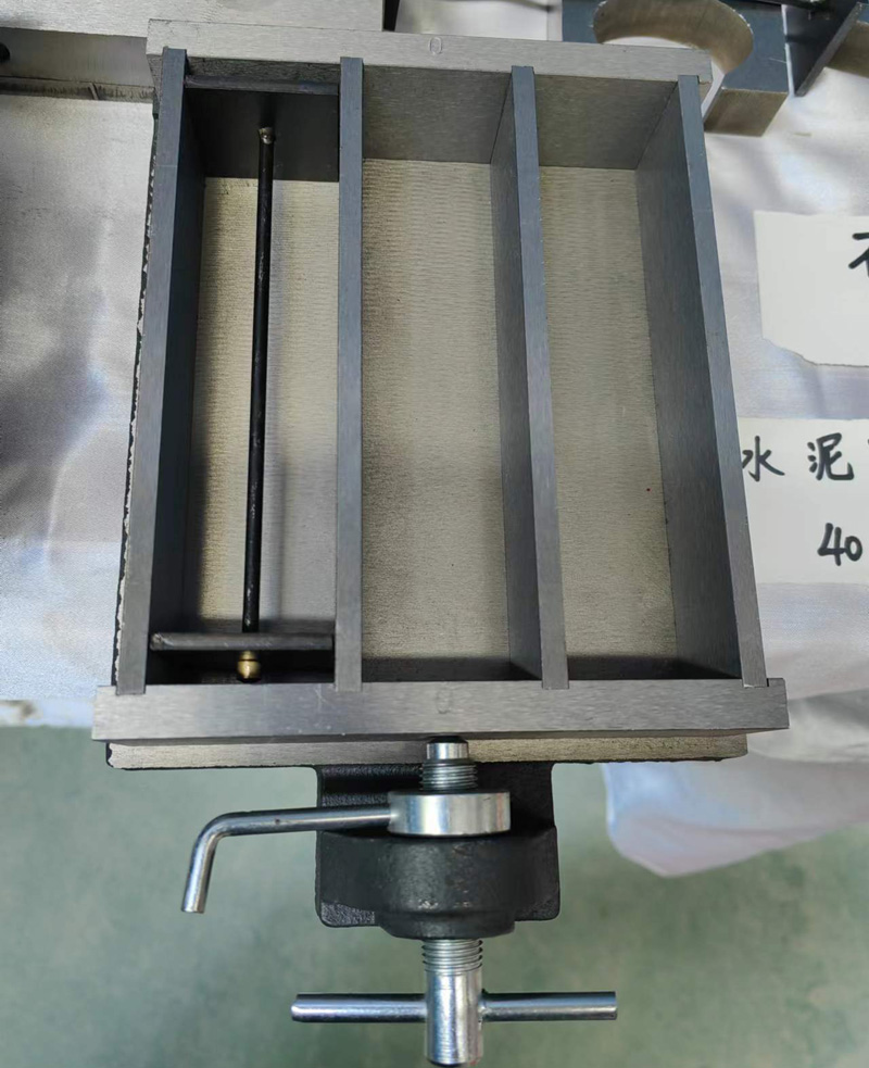 40x40x160mm Três gangue cimento argamassa prisma molde
