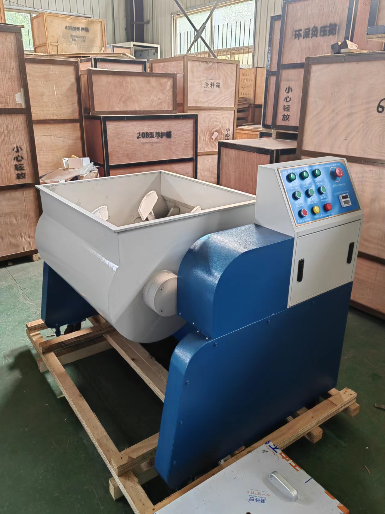 misturador de eixo gêmeo de concreto de laboratório para teste de alta qualidade