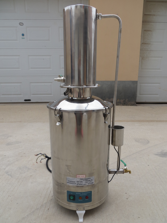 Máquina destilador água para laboratório