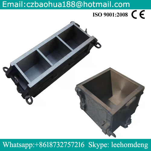 moldes de cubo de ferro fundido