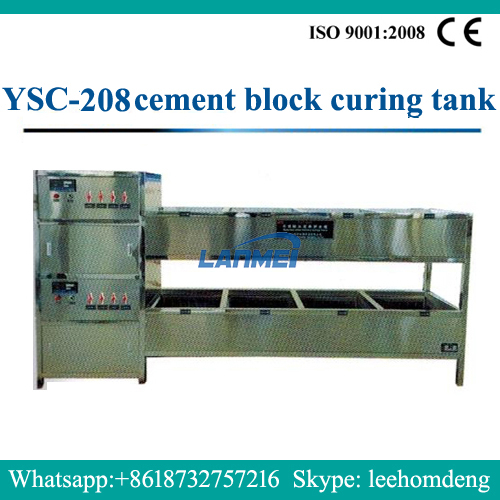 Tanque de cura de concreto