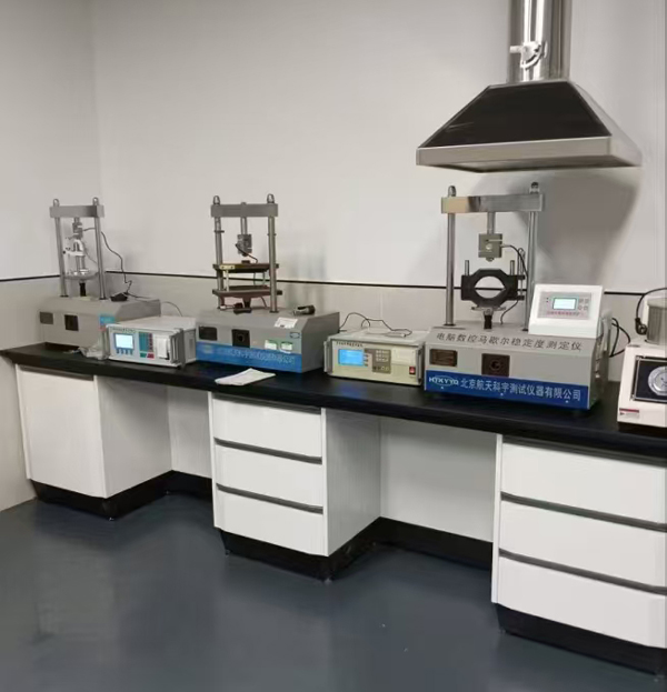 Instrumento de laboratório de asfalto Marschel
