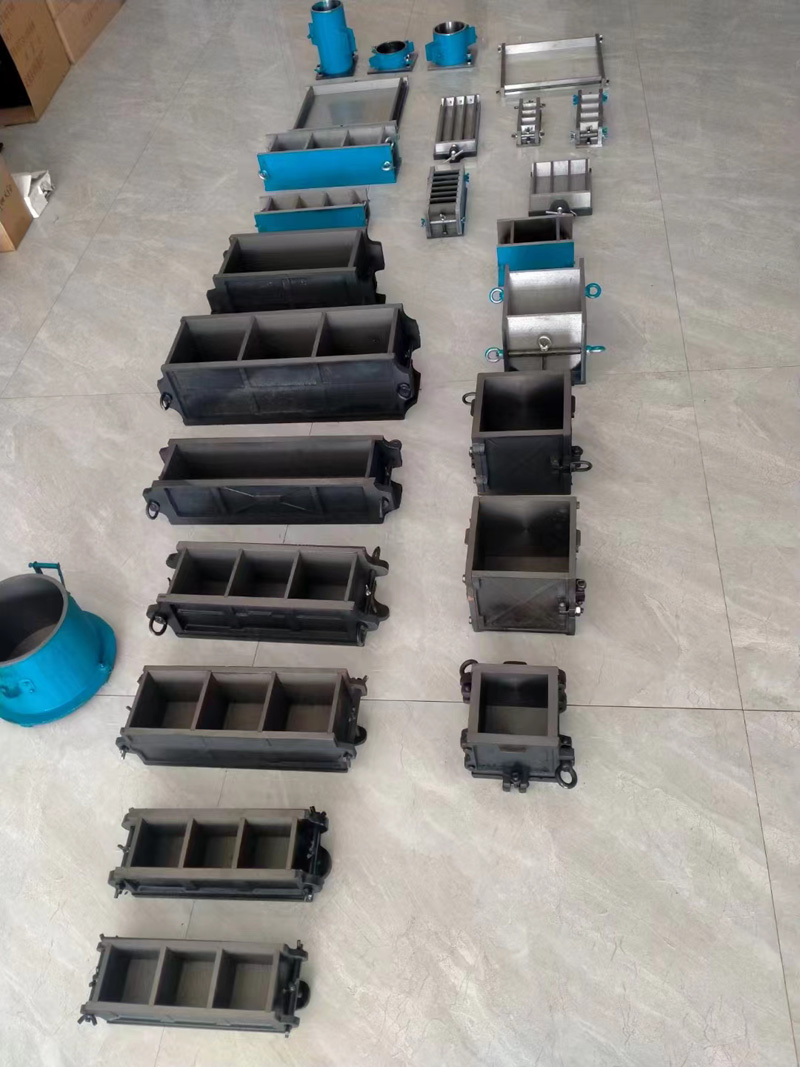 Molde de teste de ferro de concreto2