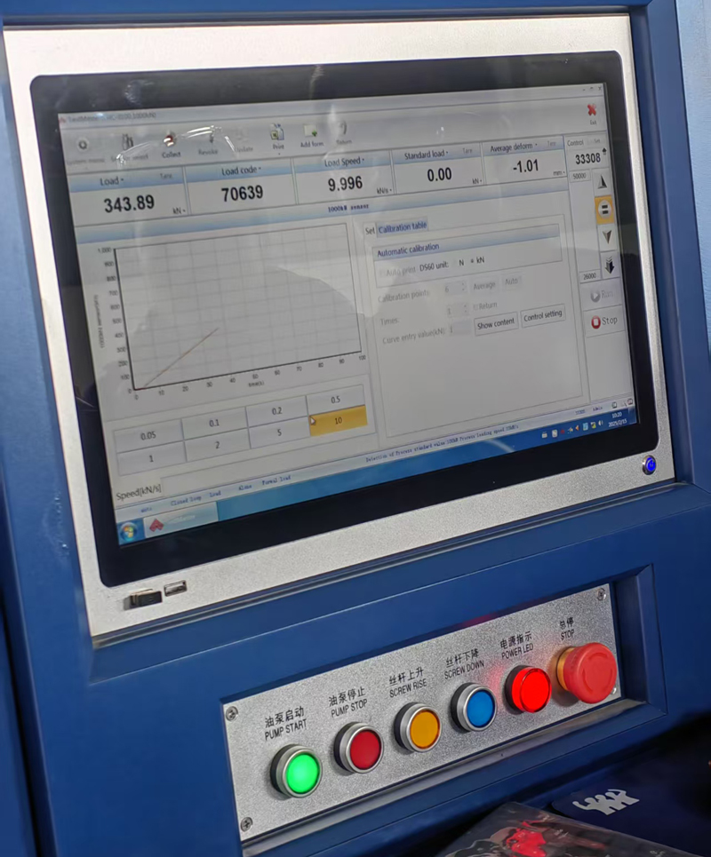 Máquina de teste universal hidráulica