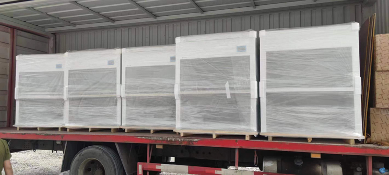 Embalagem de gabinete de fluxo laminar vertical