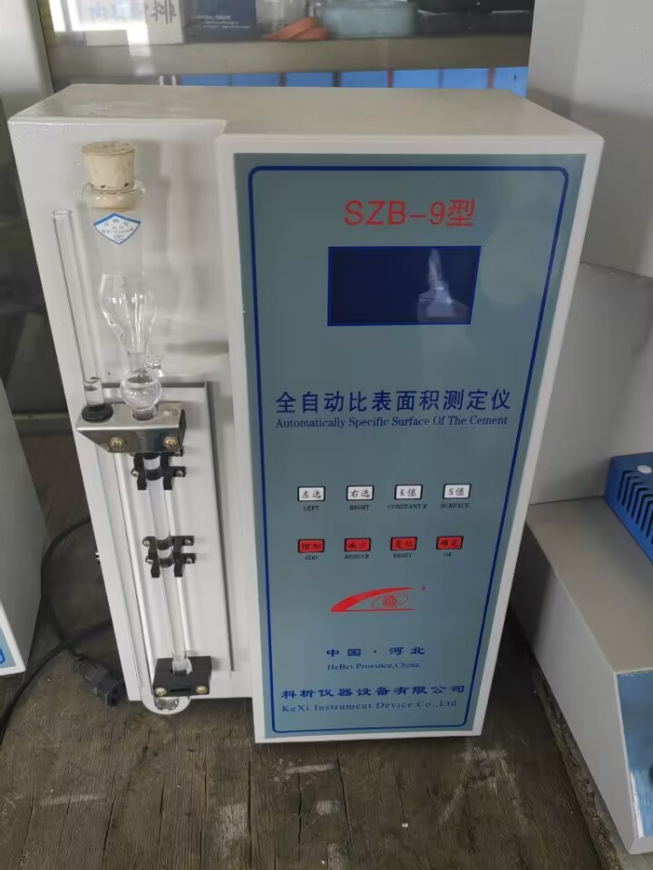 Testador de área de superfície específica de cimento automático