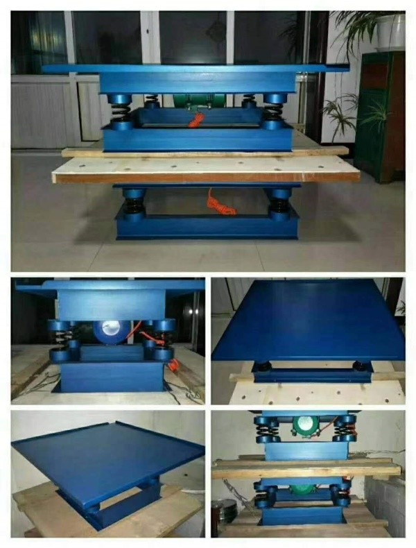 Mesa de vibração do molde de concreto