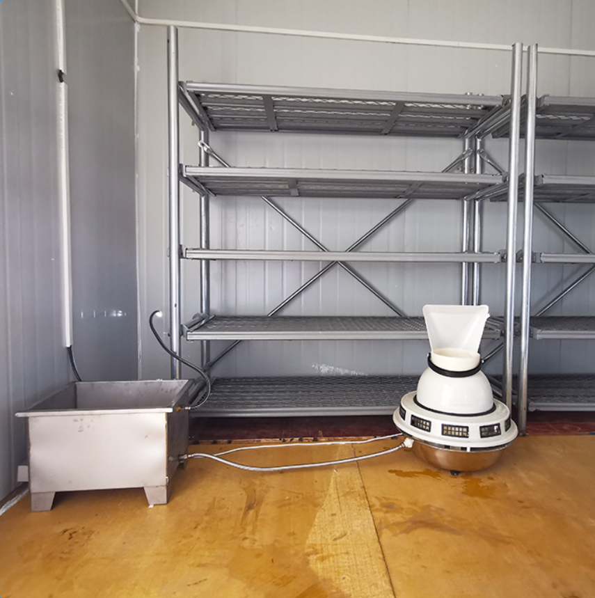 imagem da sala de cura