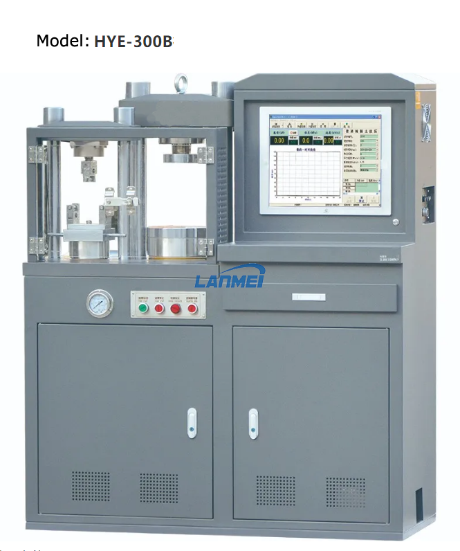 Cimento Máquina de teste integrada de flexão e compressão