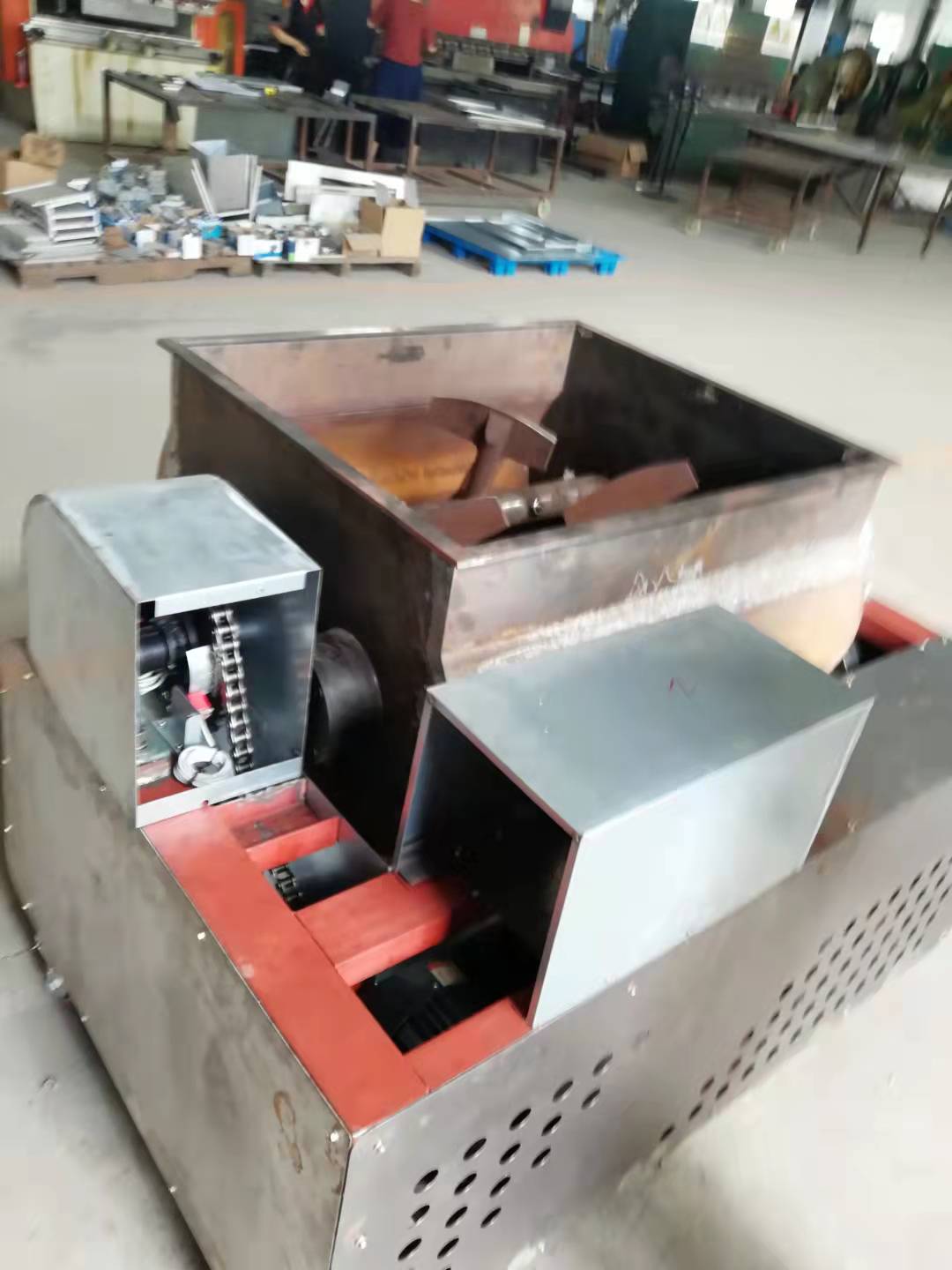Equipamento de teste de concreto