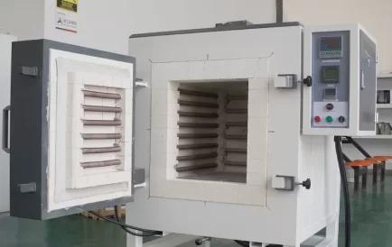Fornos muffle no teste farmacêutico